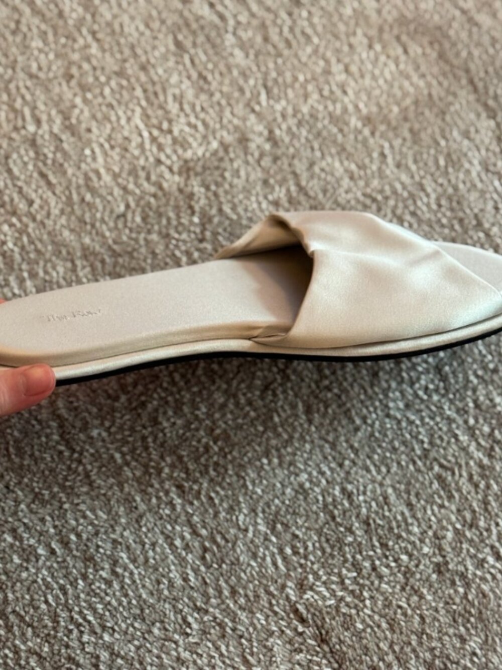 The Row Canal Satin Slides - Picture 4 of 4